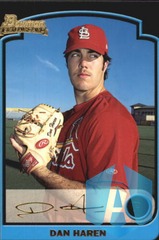 2003 Bowman Gold Dan Haren #167 Rookie RC